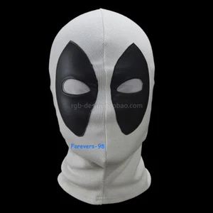 Deadpool Zenpool X-force White Mask Helmet Balaclava Face Halloween Prop Cosplay - Picture 1 of 7