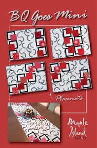 Runner da tavolo e tovaglietta BQ GOES MINI modello di Maple Island Quilts - Foto 1 di 2