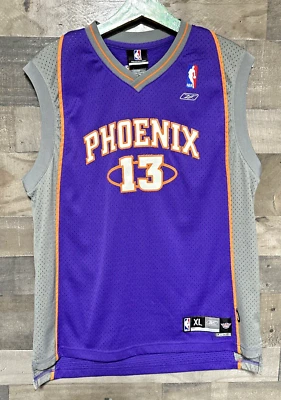 De colección Reebok Swingman Steve Nash Phoenix Suns Juvenil 18-20 Cosido +2 XL Foto 1 de 4