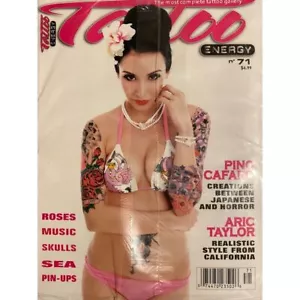 ARIC TAYLOR tattoo energy PINO CAFARO japanese & horror REALISTIC STYLE - Picture 1 of 2