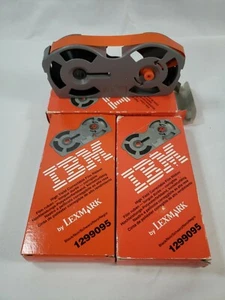 3 IBM Lexmark 1299095 Typewriter High Yield Correctable Film Ribbons - Picture 1 of 3