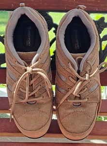 Rockport Work Damen RK617 Arbeitsschuh Addy hellbraun/grau Wildleder 10 W US - Bild 1 von 7