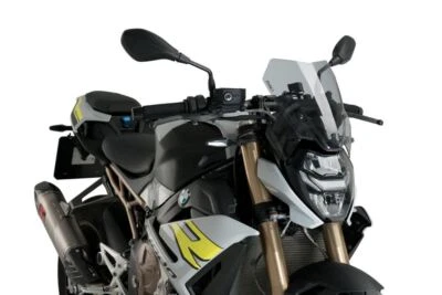 Pantalla deportiva Puig Light Smoke nueva generación BMW S1000 R 2021-2024 Foto 1 de 4