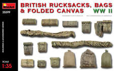 MiniArt 1/35 35599 WWII British Rucksacks Bags & Folded Canvas