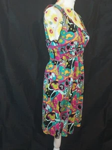 Disney Parks Authentic Original Micky Dress Colorful Small - Picture 1 of 13