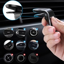 1x Floveme Magnetic Car Phone Holder L Shape Clip Air Vent Mount Accessories (Fits: Case)