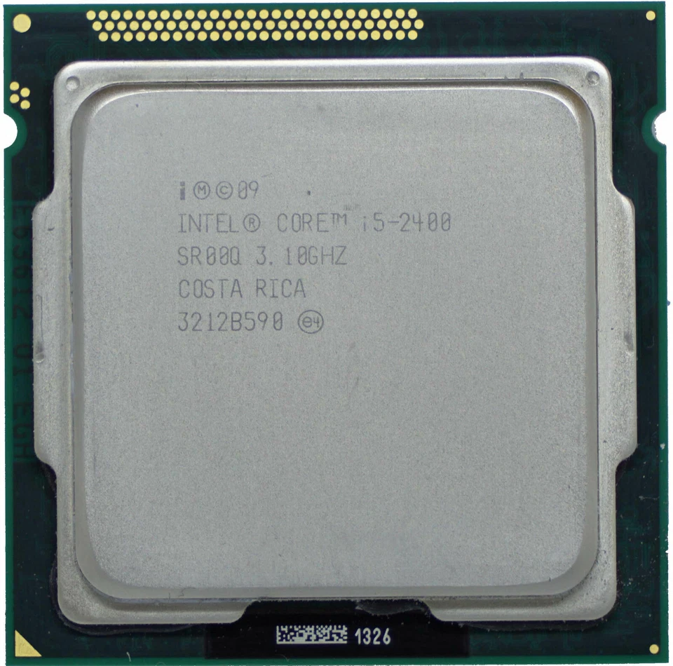 PROCESSORE INTEL Core i5 2400 SR00Q 3,10ghz SOCKET LGA1155 - DA RIVENDITORE - Immagine 1 di 1