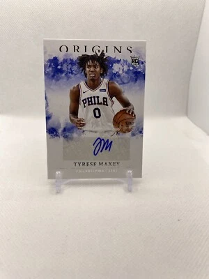 Tyrese Maxey 2020 Panini Origins Rookie Auto - Image 1 of 2
