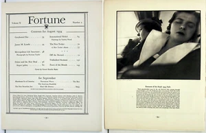 Greyhound Bus storia di 9 pagine dell'agosto 1934 Fortune Mag - Foto 1 di 6