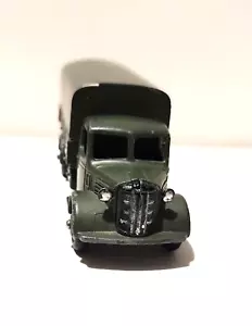 Dinky Toy military 30SM Austin truck USA Export model black rad genuine original - Picture 1 of 8