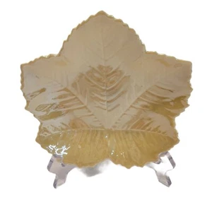 Vintage 1950er Belleek Irland Porzellan Blattgold Bonboniere Nussschale 5. Mark - Bild 1 von 4
