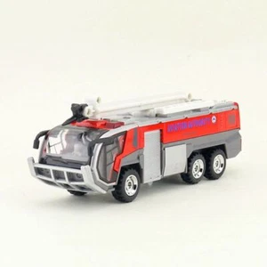 Christmas Gift Airport Fire Truck Pull Back Sound & Light Aviation Fire Car Toys - Picture 1 of 7