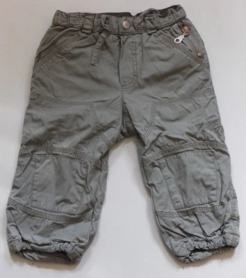 H&M Fresco Pantaloni Tgl 86 1 1,5 Mo. Top Verde - Immagine 1 di 4