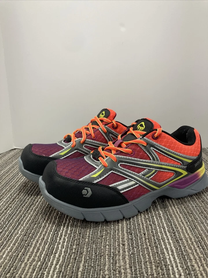 Wolverine Work Shoe Womens US 7.5 Memory Foam Composite Toe Slip Oil Resistant - Image 1 of 4