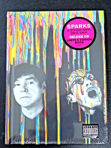 Sparks - Autografiado "A Steady Drip, Drip, Drip" Firmado CD Folleto Edición de Libro de Lujo - Imagen 1 de 3