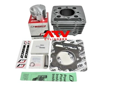 86-04 Honda XR250R XR250 R XR 250 Cylinder Jug Wiseco Piston 77MM Big Bore Kit  - Image 1 of 2