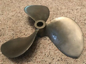 Michigan Wheel Dyna-Jet Brass Boat Propeller 16RH x20cup Nl-BRAL - Picture 1 of 11