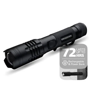 Super Bright Tactical Military LED Flashlight 1000 Lumen Rechargeable Waterproof - Picture 1 of 7