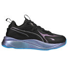 Puma Rscurve Light Sense Lace Up  Womens Black, Blue, Purple Sneakers Casual Sho