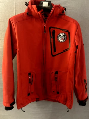 MENS SMALL GEOGRAPHICAL NORWAY PLATINUM 5000  HOODED JACKET/COAT - Image 1 of 4