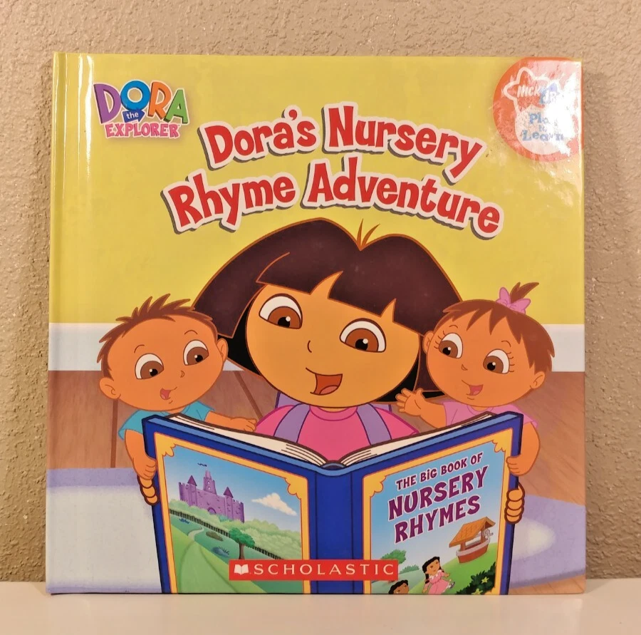 Dora's Nursery Rhyme Adventure Children's Book English Christine Ricci Hardcover - Image 1 of 3