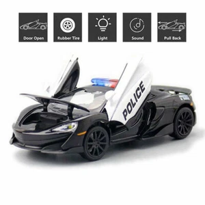 1/32 Model Diecast Car Pull Back Vehicle Toy With Light & Sound Effect - Picture 1 of 14