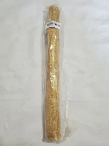 Balsam Hill 18' x 6 yards Sinamay Gold Lurex 7S2 - Picture 1 of 4