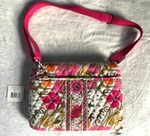 Nuevo con etiquetas Vera Bradley Tea Garden Rosa Floral Carcasa Dura Mini Laptop Ipad Bolso/Funda - Imagen 1 de 5