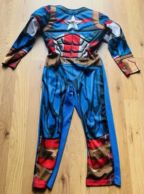 Disfraz de Capitán América para niño Foto 1 de 3