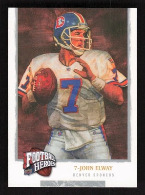 John Elway 2008 Upper Deck Heroes #231 Denver Broncos - Image 1 of 2