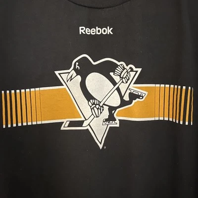 Camiseta NHL Reebok Pittsburg Penguins Unisex 2XL Vestuario Gráfico Manga Larga Foto 1 de 4