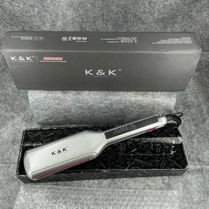 K&K QY-1085 Professional Hair Straightener 2.16 Extra Wide Flat Iron New 804 - Picture 1 of 4
