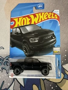 Hot Wheels 2020 Ram 1500 Rebel Truck Black 2024 Factory Fresh - Picture 1 of 1