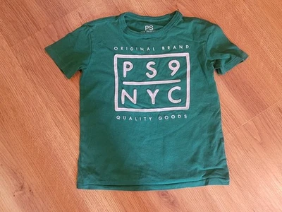 Camisa Aeropostale verde manga corta niños talla 5 Foto 1 de 2