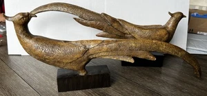 Vintage Austin Sculpture Pheasant Bird 21” Rare -- A Kinder Collection  *Pair* - Picture 1 of 12