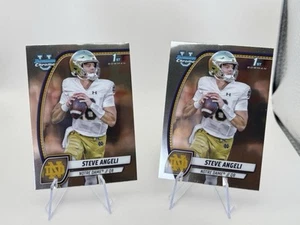 (Lot 2) Steve Angeli 2024 Bowman U Chrome #167 1st Syracuse QB Card RC - Picture 1 of 1