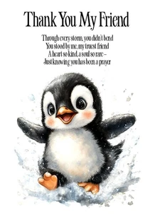 NEW DESIGN Thank You A5 Card & Envelope Thank You So Much . Kindness . Love - Picture 1 of 4