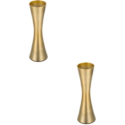  2 Count Blumenständer Metall Blumenvase Modern Blumenvasen Moderne - Bild 1 von 4