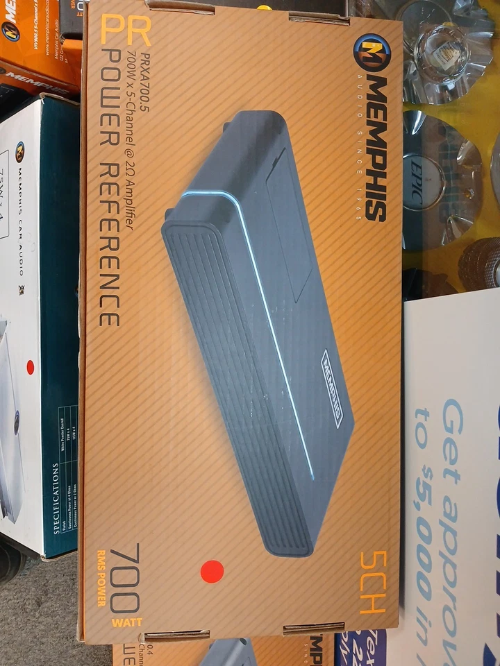Amplificador Coche Memphis PRXA700.5 5 Canales 700w Foto 1 de 1