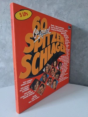 60 Original Spitzen-Schlager von 1978 Vinyl 5 x LP Fontana 6641 842 Wie Neu  - Bild 1 von 2