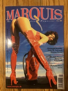 Marquis Magazin Nr. 21 – Fashion, Kunst, Rubber & Style – Rarität Sammler** - Bild 1 von 2