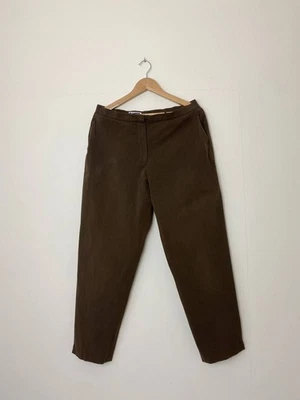 Pantalones clásicos vintage de nailon de algodón Jil Sander Foto 1 de 4