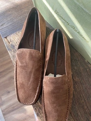 Zapatos para hombre Tommy Bahama Malta - Estilo M8505 - Gamuza musgo - Talla 11M - Nuevos Foto 1 de 4