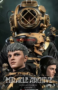 Dackcrowntoys 1/6 Miracle Archive Diver Action Figures Model Black Version - Picture 1 of 3