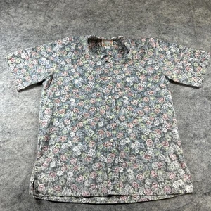 Reyn Spooner Floral Commemorative Classics Hawaiian Short Sleeve Button Shirt M - Picture 1 of 6