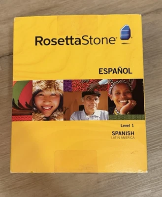 Rosetta Stone Espanol Spanish Latin America Level 1 Set (W/ Activation Key) 2009 - Image 1 of 4