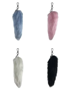 trendfuxx - Fuchsschwanz Anhänger aus Kunstfell - Fuchsschweif für Handtasche