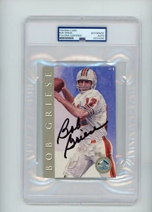 1998 HALL OF FAME PLATINUM SIGNATURE SERIES SIGNED AUTOGRAPH PSA BOB GRIESE - Picture 1 of 2