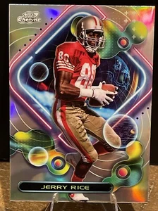 Jerry Rice-2023 Topps Composite-Cosmic Chrome-Nucleus Refractor-49ERS ✨🔥 - Picture 1 of 2