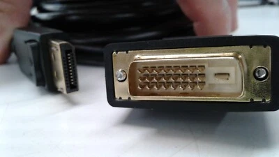 Brand New 3FT Display Port DP Male to DVI D Male Dual-Link Cable Cord Adapter - Image 1 of 3